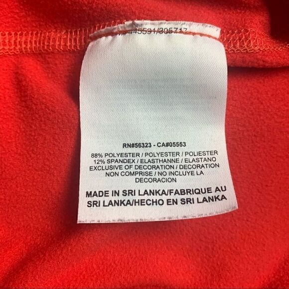 Nike livestrong red asymmetric half zip XS B1 - Picture 8 of 9